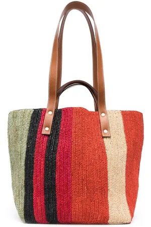 Colville Little Sister raffia tote bag
