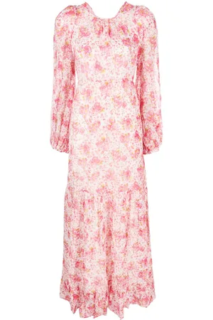 by Ti Mo Floral-print cut-out detailing dress