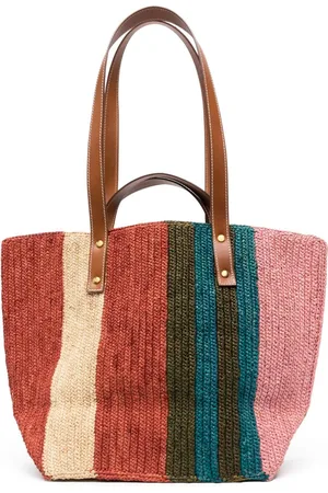 Colville Little Sister raffia tote bag