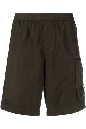 C.P. Company Logo-patch track shorts