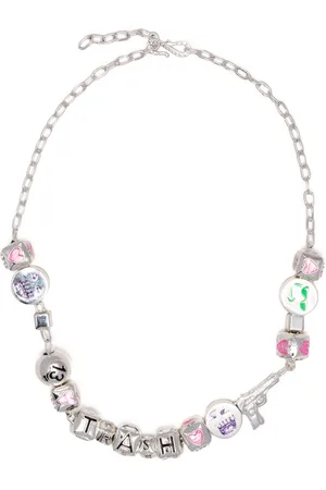 Natasha Zinko Trash -plated necklace