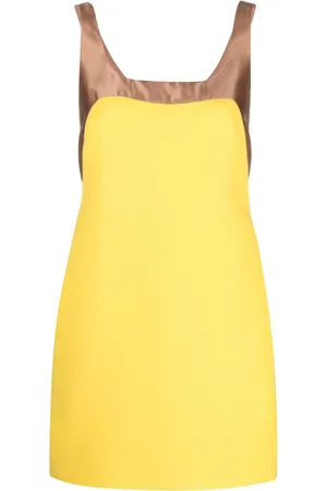 VALENTINO GARAVANI Colour-block sleeveless minidress