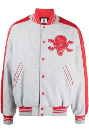 ICECREAM Logo-embroidered bomber jacket