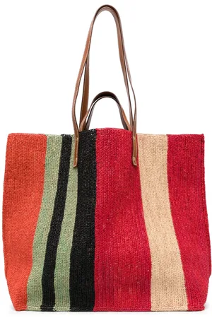 Colville Big Sister raffia tote bag