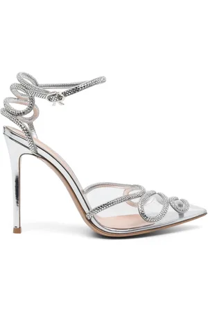 Gianvito Rossi 105mm crystal-embellished pumps
