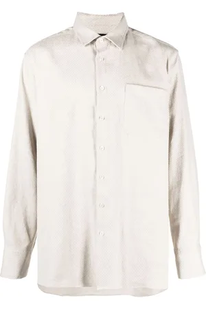 Botter Button-up cotton-linen shirt