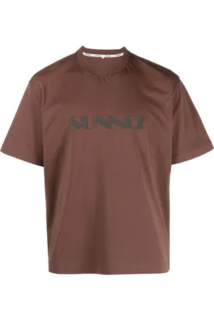 SUNNEI Logo-print cotton T-shirt