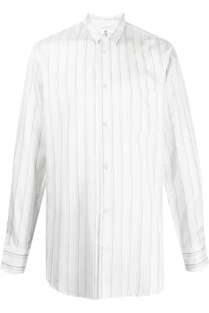Comme des Garçons Striped long-sleeve shirt
