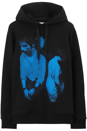 Burberry Mod-print cotton hoodie