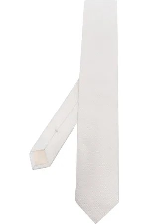 D4.0 Patterned-jacquard silk tie