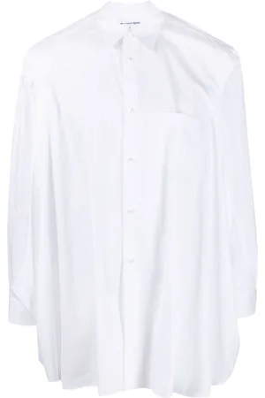 Comme des Garçons Side-slits cotton shirt