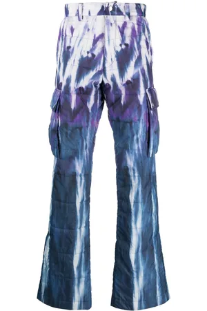 AMIRI Tie-dye quilted trousers