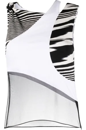 Missoni Contrasting panel-detail sleeveless top