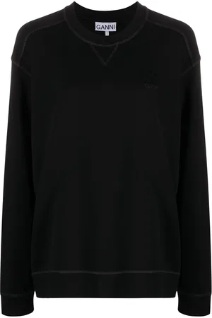 Ganni Isoli drop-shoulder sweatshirt