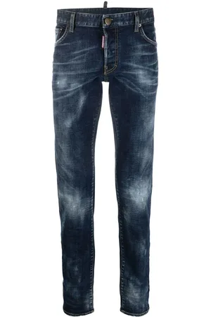 Dsquared2 Flag patch slim-fit jeans