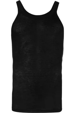 Saint Laurent Muži Se širokými ramínky - Ribbed tank top
