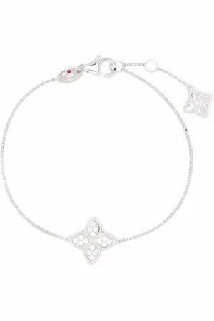Roberto Coin 18kt gold Princess Flower diamond bracelet