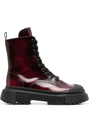 Hogan Lace-up combat boots
