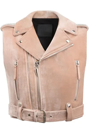 Giuseppe Zanotti Amelia Crystal velvet gilet