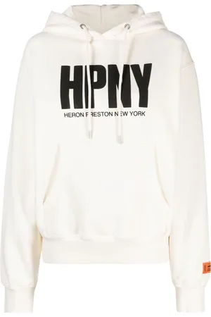 Heron Preston Logo-print cotton hoodie