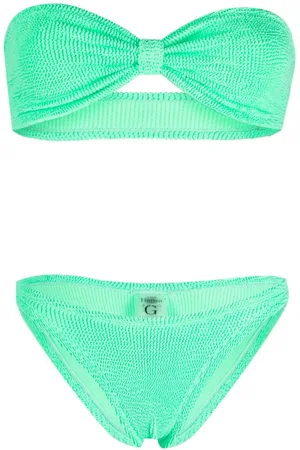 Hunza G Jean strapless bikini