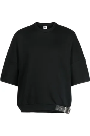 Random Identities Buckle-detailed cotton T-shirt