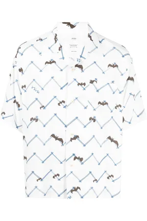 VISVIM Graphic-print short-sleeve shirt