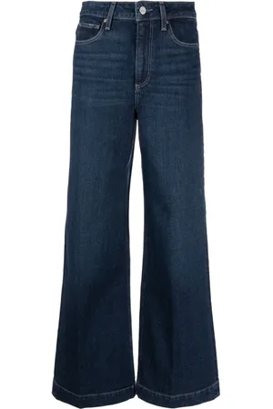 Paige Wide-leg cropped jeans