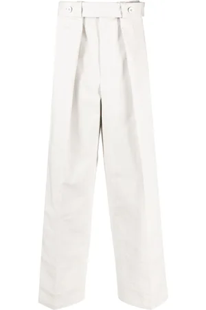 Jil Sander Wide-leg cotton trousers