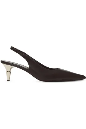 Proenza Schouler Spike slingback leather pumps