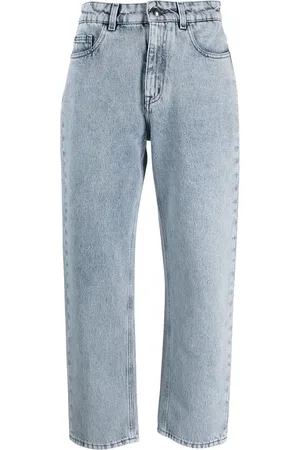 MOORER Phoebe high-rise cropped jeans