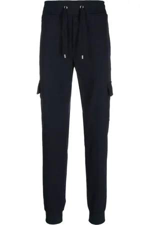 MOORER Enrich cargo track pants
