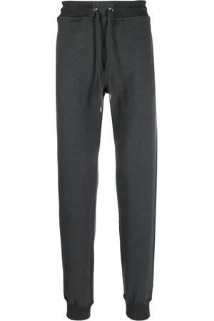 MOORER Tapered drawstring track pants