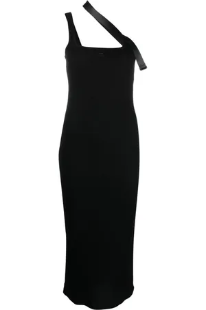 Courrèges Strap-detail midi dress