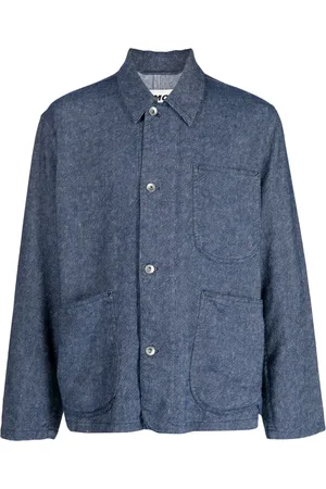 YMC Multi-pocket denim shirt jacket
