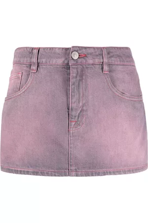 Maison Margiela Ženy Krátké - Dyed denim mini skirt
