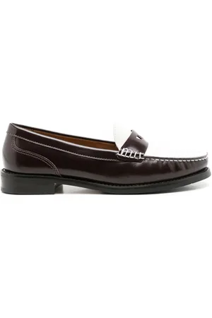 Sarah Chofakian Laine leather loafers