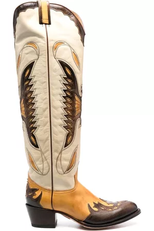 Paul Warmer Ženy Kovbojské - Pointed-toe cowboy boots