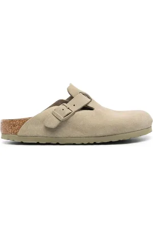 Birkenstock Boston suede slippers