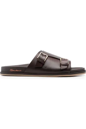 santoni Doctor -Gort50 leather slides