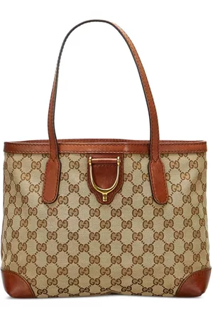 Gucci Ženy Peněženky - GG canvas stirrup handbag