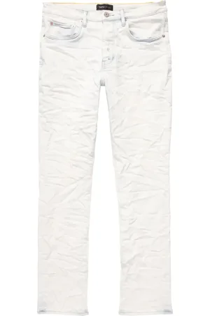 Purple Brand Faded-effect straight-leg jeans