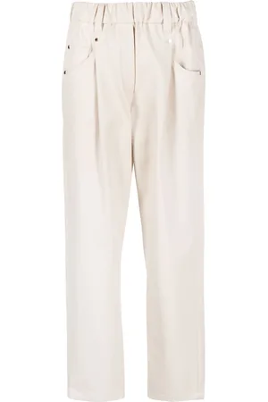 Brunello Cucinelli Mid-rise straight trousers