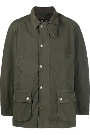 Barbour Spread-collar shirt jacket