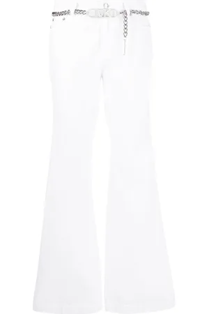 Michael Kors Chain-link belt flared trousers