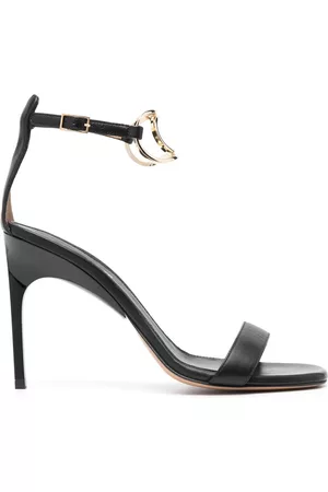 OFF-WHITE Ženy Sandály - Pop Paperclip 105mm leather sandals