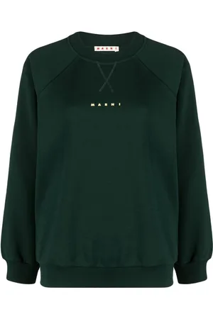 Marni Logo-print cotton sweatshirt