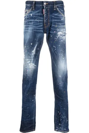 Dsquared2 Twimphony paint-splatter jeans