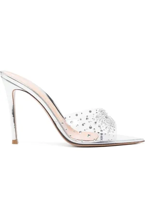 Gianvito Rossi Elle crystal-embellished 110mm sandals