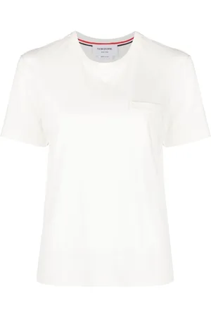 Thom Browne Chest patch-pocket T-shirt